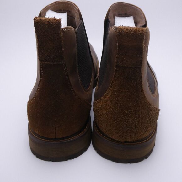 Florsheim Chalet Plain Toe Gore Chelsea Boots Men Sz 13 M Rough Out Heel Vamp XX - Picture 8 of 11